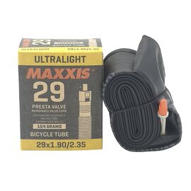 Камера велосипедная Maxxis Ultralight, 29x1.90/2.35, 0.6 мм, велониппель, EIB96827400, изображение  - НаВелосипеде.рф