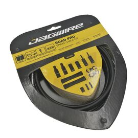 Комплект тормозных тросов JAGWIRE Road Pro Brake kit с рубашкой, заглушками, черный, PCK200, изображение  - НаВелосипеде.рф