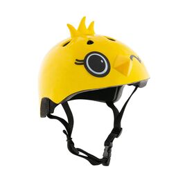 Шлем велосипедный HUDORA Kiki, защитный, детский, жёлтый, Вариант УТ-00274273: Размер: 51-53 см, изображение  - НаВелосипеде.рф