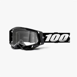 Маска велосипедная 100% Racecraft 2 Goggle, Black / Clear Lens, 50121-101-01, изображение  - НаВелосипеде.рф