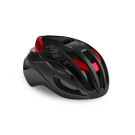 Велошлем Met Rivale, Black/Metallic Red, 2021, 3HM129CE00MNR1, Вариант УТ-00274829: Размер: M, изображение  - НаВелосипеде.рф