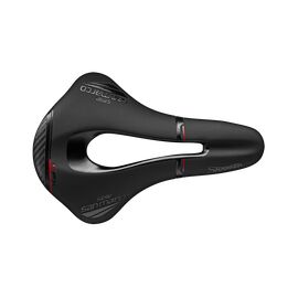 Седло велосипедное Selle San Marco SHORTFIT OPEN-FIT CFX WIDE, A 250 x 144 mm, спортивное, BLACK, 277WW401, изображение  - НаВелосипеде.рф