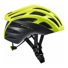Шлем велосипедный MAVIC KSYRIUM PRO MIPS, жёлтый/чёрный, 2021, Вариант УТ-00275625: Размер: L, изображение  - НаВелосипеде.рф