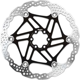 Ротор велосипедный HOPE FLOATING DISC, 203 мм, 6 болтов, чёрный, HBSP3302036FN, изображение  - НаВелосипеде.рф