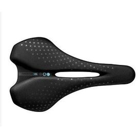 Седло велосипедное Selle San Marco SPORTIVE GEL SMALL OPEN, 254x151 mm, спортивное, NERO-TEL.N, 065CS701, изображение  - НаВелосипеде.рф