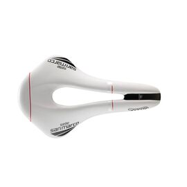 Седло велосипедное Selle San Marco SHORTFIT OPENFIT SUPERLEGGERA-WIDE, 250 x 144 mm, спортивное, White, 276WW403, изображение  - НаВелосипеде.рф