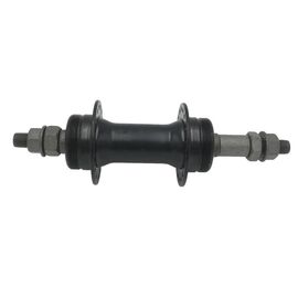 Втулка велосипедная NANDUN, задняя, под трещотку, 36H, на гайках, BLACK, ARD-801 DISC 36H гайки, изображение  - НаВелосипеде.рф