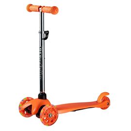 Самокат Farfello WX-MINI-881, детский, трёхколёсный, нагрузка до 60 кг, orange/оранжевый, изображение  - НаВелосипеде.рф