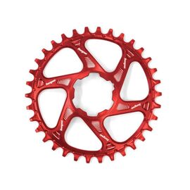 Звезда велосипедная HOPE, для системы с прямым монтажом, 26 Т, профиль узкий/широкий, офсет 3 мм, красный, RR26BHCSPR, изображение  - НаВелосипеде.рф
