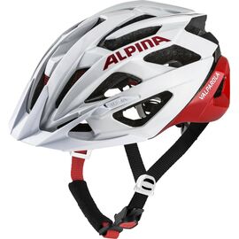 Велошлем Alpina Valparola, White/Red Gloss, 2021, A9721_10, Вариант УТ-00276776: Размер: 58-63 см, изображение  - НаВелосипеде.рф