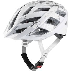 Велошлем Alpina Panoma 2.0, White/Silver Leafs Gloss, 2021, A9724_13, Вариант УТ-00276780: Размер: 52-57 см, изображение  - НаВелосипеде.рф