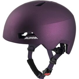 Велошлем Alpina Hackney, детский, Dark Violet Matt, 2021, Вариант УТ-00276806: Размер: 51-56 см, изображение  - НаВелосипеде.рф
