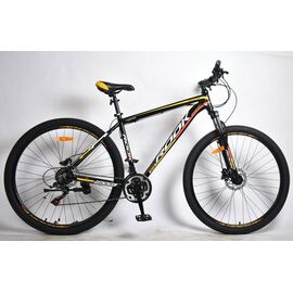 Горный велосипед Rook MA290H 29", Вариант УТ-00281793: Рама: one size (Рост: 155-185 см), Цвет: чёрный/жёлтый, изображение  - НаВелосипеде.рф