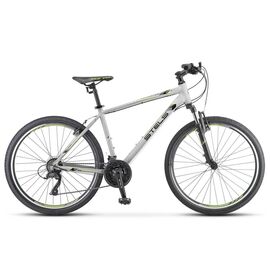 Горный велосипед STELS Navigator 590 V К010 26" 2021, Вариант УТ-00276319: Рама: 18" (Рост: 160-175 см), Цвет: Бордовый/салатовый , изображение  - НаВелосипеде.рф