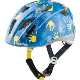 Велошлем Alpina Ximo, детский, Blue Hands Gloss, 2021, Вариант УТ-00276757: Размер: 49-54 см, изображение  - НаВелосипеде.рф