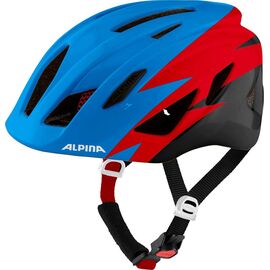 Велошлем Alpina Pico, детский, Blue/Red/Black Gloss, 2021, Вариант УТ-00277019: Размер: 50-55 см, изображение  - НаВелосипеде.рф