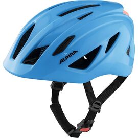 Велошлем Alpina Pico Flash, детский, Neon Blue Gloss, 2021, Вариант УТ-00277020: Размер: 50-55 см, изображение  - НаВелосипеде.рф