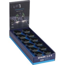 Дисплей с велофонарями BBB Spark 2.0, передний фонарь, Black, 2021, BLS-151D, изображение  - НаВелосипеде.рф