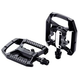 Педали велосипедные BBB pedals DualChoice, алюминий, ось CrMo, Black, 2020, BPD-61, изображение  - НаВелосипеде.рф