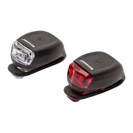 Набор велофонарей SCHWINN 11 Lumen Quick Wrap Light Set , 2 режима, 11/1 люмен, SW79070-4, изображение  - НаВелосипеде.рф