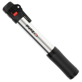 Насос велосипедный ZEFAL AIR PROFIL SWITCH, ручной, алюминий, Presta, Schrader, серебристый, 8460, изображение  - НаВелосипеде.рф