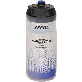 Фляга велосипедная ZEFAL ARCTICA 55, пластик, 550 мл, прозрачный/синий, 1661, изображение  - НаВелосипеде.рф