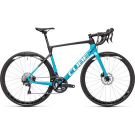 Шоссейный велосипед CUBE AGREE C:62 RACE 28" 2021, Вариант УТ-00282835: Рама: 53 см (Рост: 170-175 см), Цвет: carbon´n´petrol , изображение  - НаВелосипеде.рф