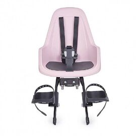 Велокресло BOBIKE GO Mini, для крепления на рулевой трубе (переднее), Cotton Candy Pink, 8012500004, изображение  - НаВелосипеде.рф