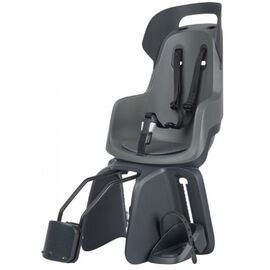 Велокресло BOBIKE GO Maxi Frame, с креплением на раму, macaron grey, 8012400005, изображение  - НаВелосипеде.рф