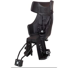 Велокресло BOBIKE Exclusive Tour Plus Frame LED, с креплением на багажник/раму, urban black, 8011300032, изображение  - НаВелосипеде.рф