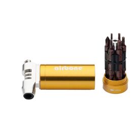 Набор инструментов велосипедный Mizumi Airbone ZT-014, 13 предметов, золотой, ZT-B014-gld, изображение  - НаВелосипеде.рф