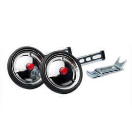 Приставные колеса Mizumi Support-703, алюминий, Polish/Black, SM-703Q, изображение  - НаВелосипеде.рф