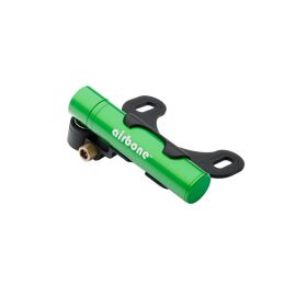 Мининасос велосипедный Mizumi AirBone ZT-702PA, длина 9,9 см, алюминий, зеленый, ZT-702PA green, изображение  - НаВелосипеде.рф