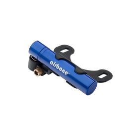 Мининасос велосипедный Mizumi AirBone ZT-702PA, длина 9,9 см, алюминий, синий, ZT-702PA blue, изображение  - НаВелосипеде.рф