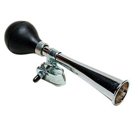 Клаксон велосипедный OXFORD Bulb Horn 7", металл, серебристый, HN630, изображение  - НаВелосипеде.рф