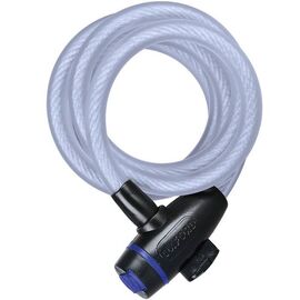 Замок велосипедный OXFORD Cable Lock, тросовый, 1800 мм, на ключ, серый, OF247, изображение  - НаВелосипеде.рф
