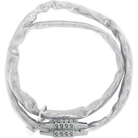Замок велосипедный OXFORD Combi Chain, цепной, 900 мм, кодовый, серый, LK680C, изображение  - НаВелосипеде.рф