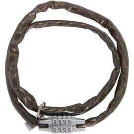 Замок велосипедный OXFORD Combi Chain, цепной, 900 мм, кодовый, чёрный, LK680, изображение  - НаВелосипеде.рф