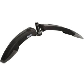 Крыло велосипедное ZEFAL DEFLECTOR FM60, переднее, 26", 27,5", 29",полипропилен, черный, 2500, изображение  - НаВелосипеде.рф