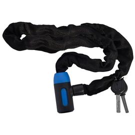 Замок велосипедный OXFORD GP Chain 6, цепной, на ключе, длина 900 мм,чёрный, LK110, изображение  - НаВелосипеде.рф