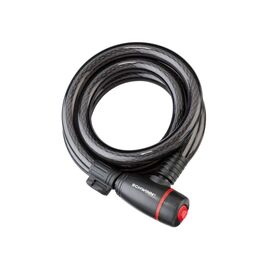 Замок велосипедный SCHWINN Key Cable Lock, тросовый, 1800 мм, на ключ, чёрный, SW78927-3, изображение  - НаВелосипеде.рф