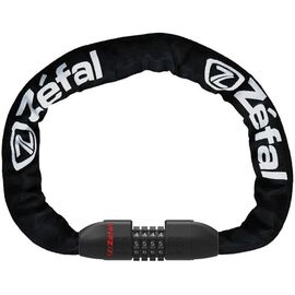 Замок велосипедный ZEFAL K-TRAZ M12 Code, цепь, кодовый, 800 мм, черный, 4918, изображение  - НаВелосипеде.рф