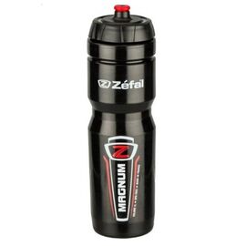 Фляга велосипедная ZEFAL MAGNUM Black, увеличенный объём, объем 1000 мл, черный, 164B, изображение  - НаВелосипеде.рф