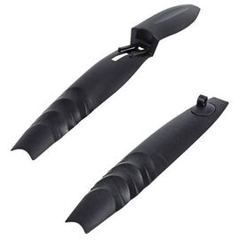 Крылья велосипедные STELS PM-35, 24"-26", комплект, пластик, чёрный, W0276, изображение  - НаВелосипеде.рф