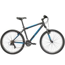 Горный велосипед Trek 820 26" 2022, Вариант УТ-00277523: Рама: 18 ML (Рост: 165.5-179 см), Цвет: Matte Trek Black, изображение  - НаВелосипеде.рф