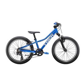 Детский велосипед Trek Precaliber 20 7Sp Boys 20" 2022, Вариант УТ-00277524: Возраст: 6-8 лет (Рост: 114-132 см), Цвет: Alpine Blue, изображение  - НаВелосипеде.рф