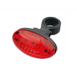 Фонарь велосипедный FORSE XC-718T, задний, 5 светодиодов, 3 режима, батарейки входят в комплект, W0444, изображение  - НаВелосипеде.рф