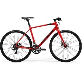 Гибридный велосипед Merida Speeder 200 28" 2021, Вариант УТ-00278379: Рама: L(56cm) (Рост: 180-185 см), Цвет: MattBlack/DarkSilver, изображение  - НаВелосипеде.рф