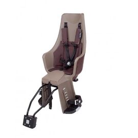 Велокресло BOBIKE Exclusive Maxi Plus Frame, с креплением на багажник/раму, toffee brown, 8011100023, изображение  - НаВелосипеде.рф