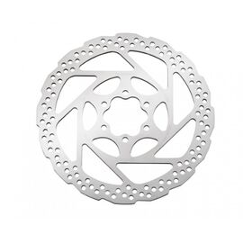 Диск тормозной Shimano SM-RT56, 6 болтов, только для пластиковых колодок, 31012036, изображение  - НаВелосипеде.рф